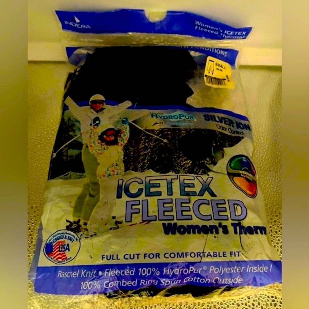 Indera IceTex Fleeced Thermal- Womens Size S